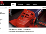 AH Elmaskiner е диструбутор на SPARKY в Швеция
